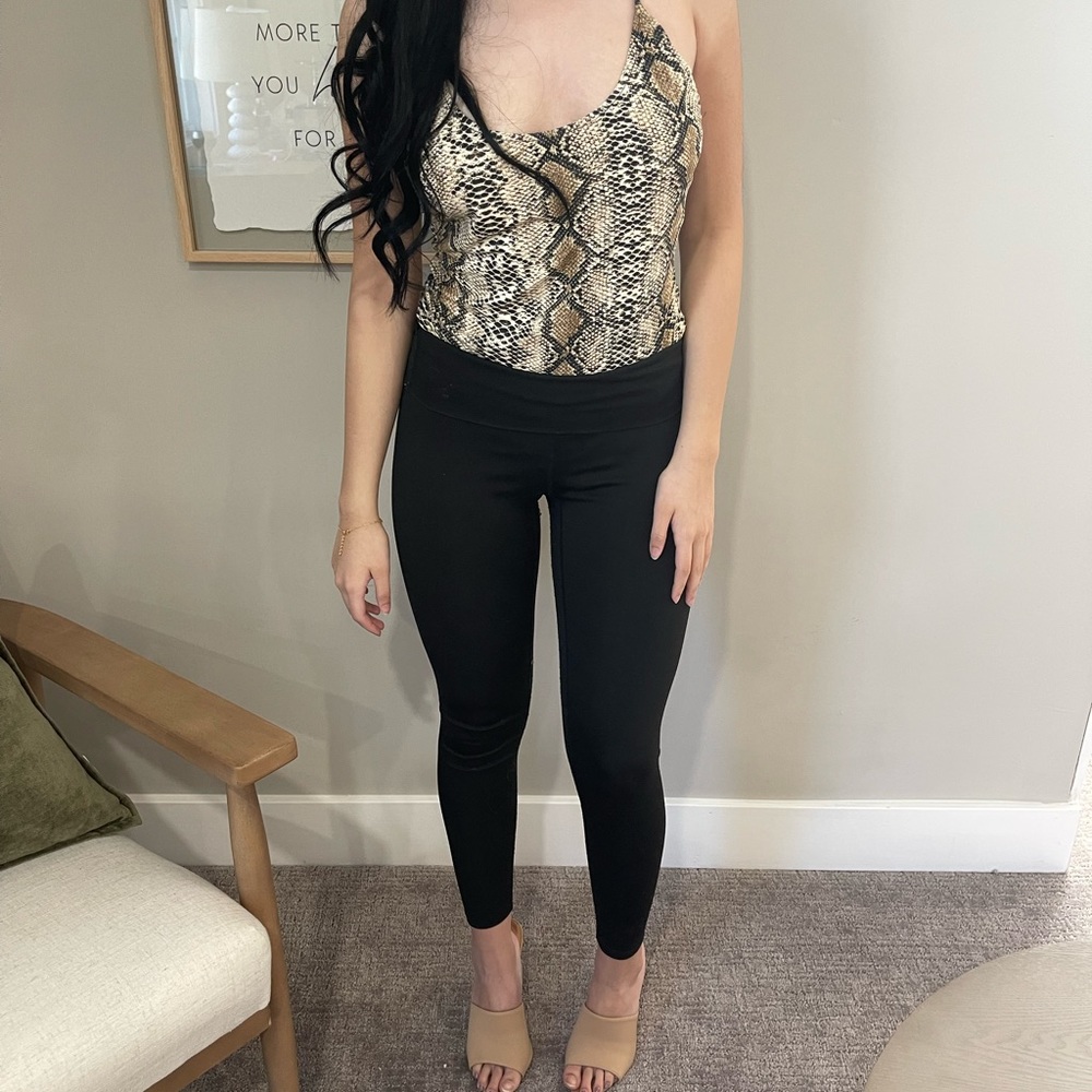 Leopard Print Body Suit